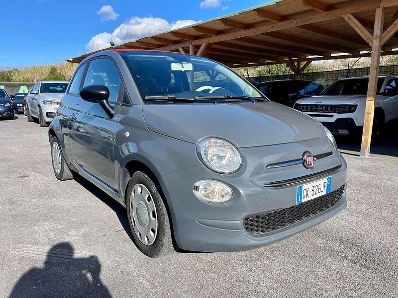 Grigio Usata 2022 Fiat 500C Connect Cabrio | 10.900 € (Super prezzo) - Immagine 1/4