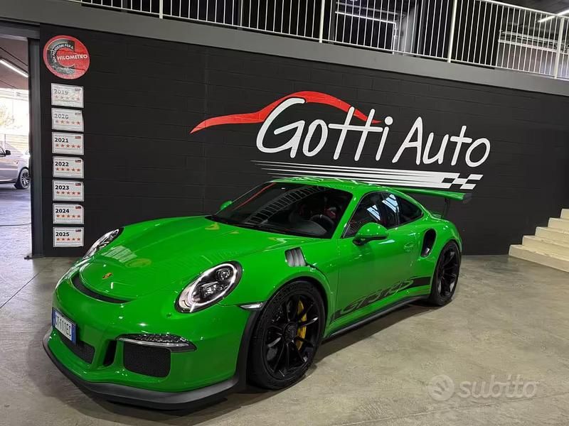 Usata Porsche 911 GT3 RS 500 CV (367 kW) 2016 Verde Coupé