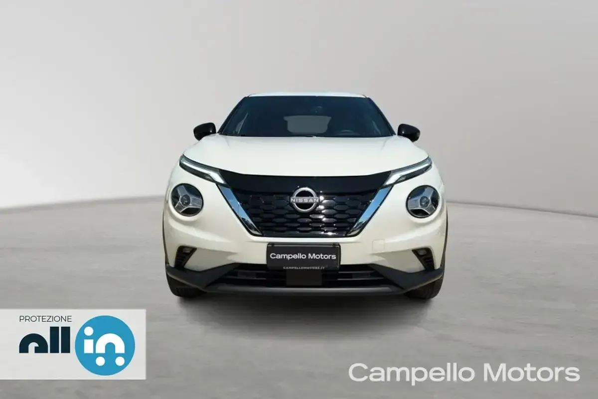 Usata Nissan Juke N-Connecta 94 CV (69 kW) 2023 Bianco metallizzato SUV
