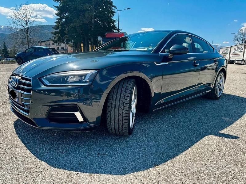 Usata Audi A5 Sportback Sport 190 CV (139 kW) 2017 Grigio Utilitaria