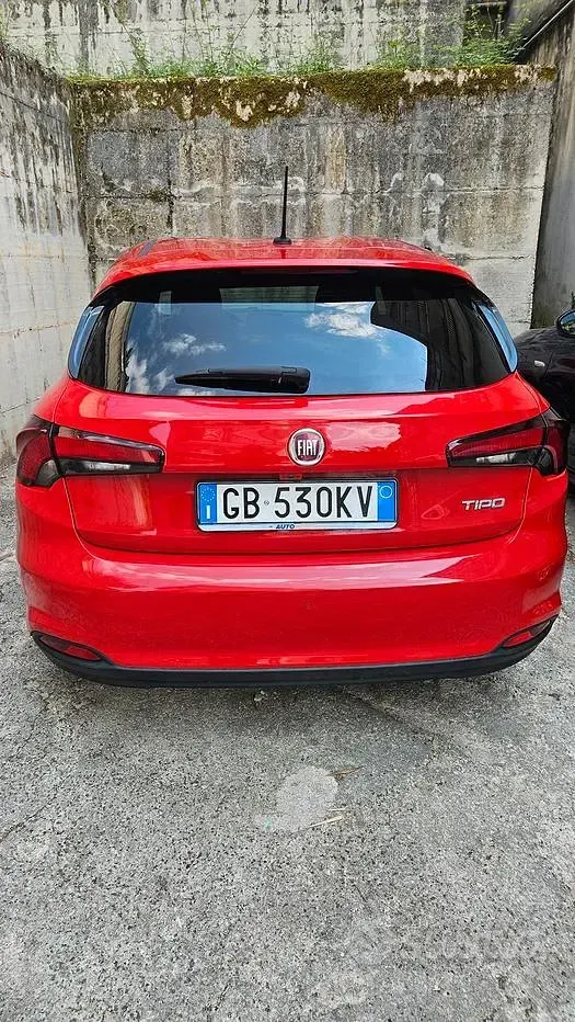 Usata Fiat Tipo S 95 CV (69 kW) 2020 Rosso Berlina
