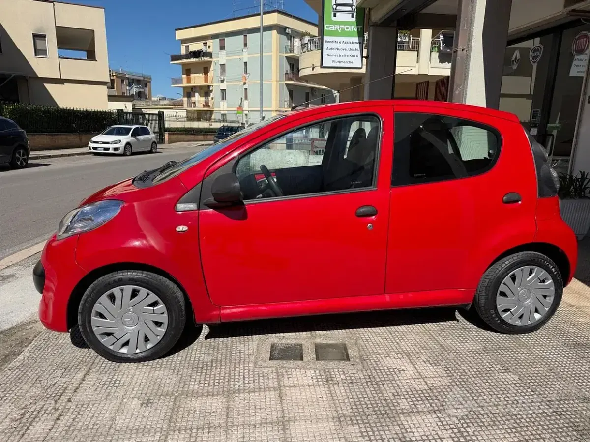 Usata Citroën C1 68 CV (50 kW) 2008 Rosso Utilitaria