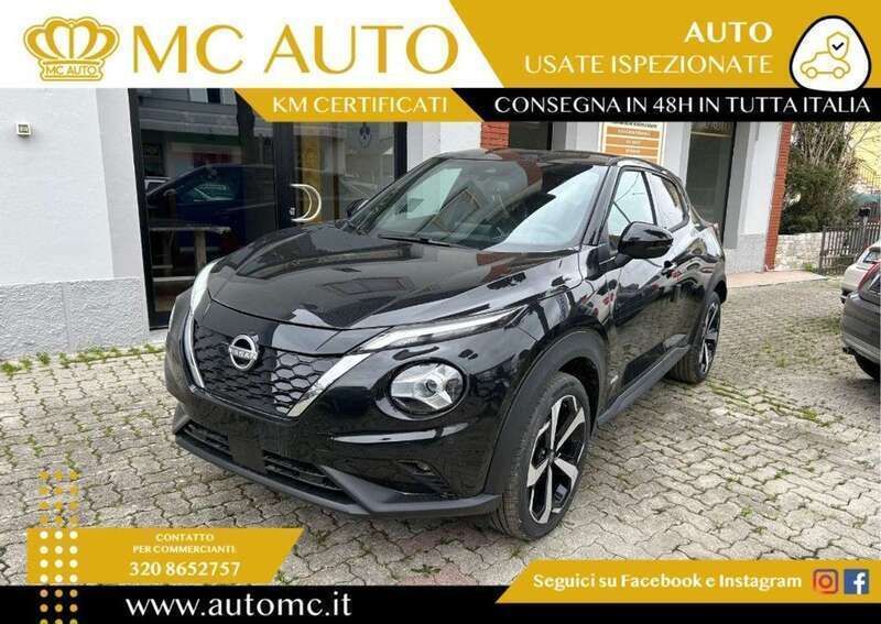 Usata Nissan Juke N-Connecta 94 CV (69 kW) 2024 Nero SUV