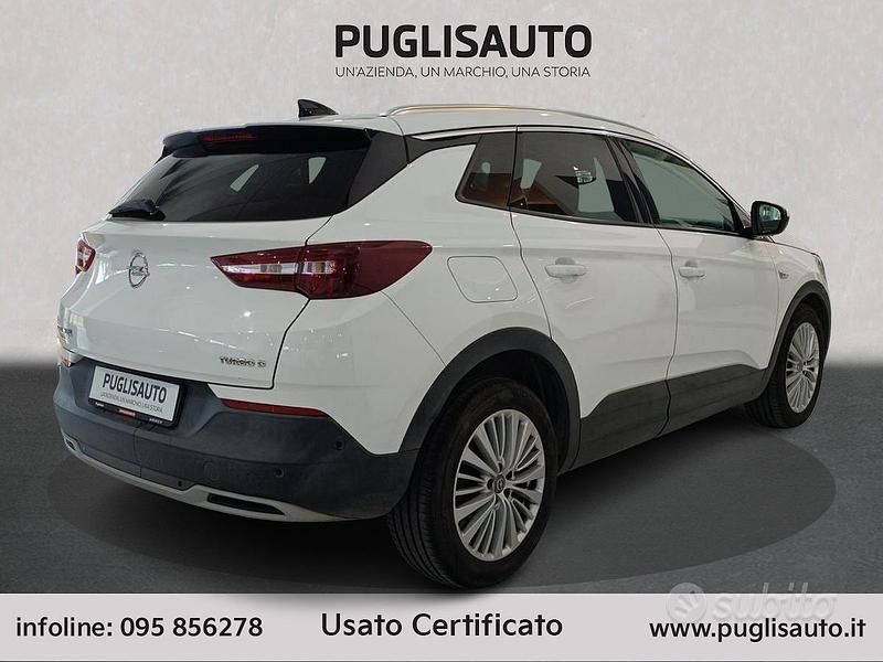 Usata Opel Grandland X Innovation 120 CV (88 kW) 2017 Bianco SUV