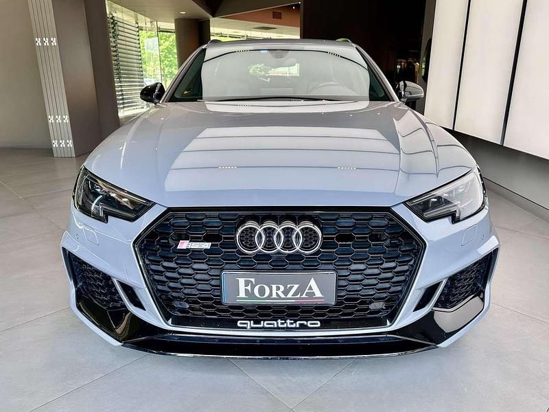 Usata Audi RS4 Ambiente 450 CV (330 kW) 2018 Grigio nardo' Station wagon
