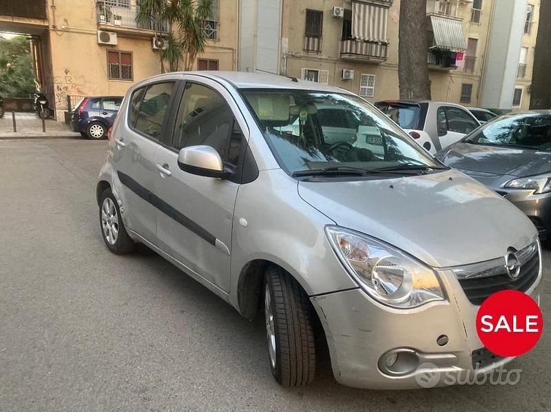 Usata Opel Agila 58 CV (42 kW) 2010 Grigio Utilitaria