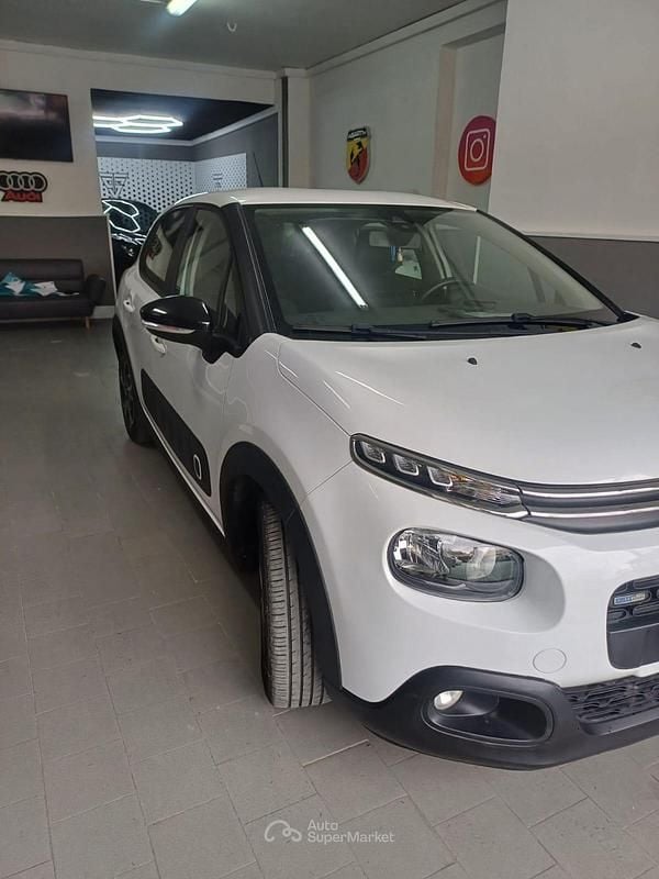 Usata Citroën C3 PureTech 82 CV (60 kW) 2017 Bianco Berlina