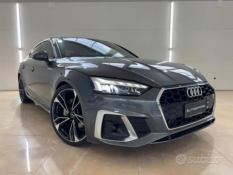 Usata Audi A5 203 CV (149 kW) 2021 Grigio Berlina