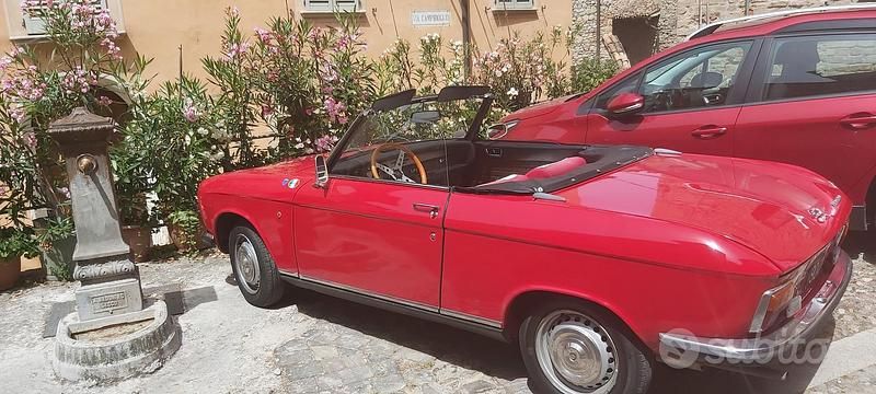 Usata Peugeot 304 S 1970 Rosso Cabrio