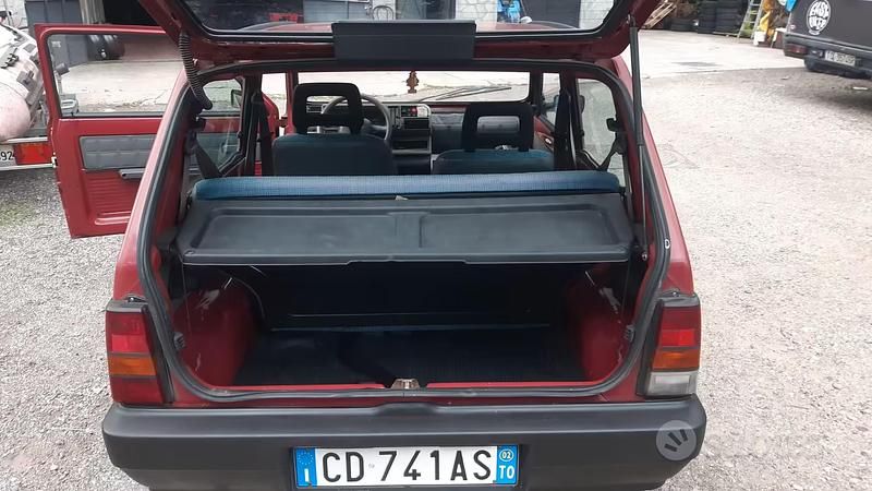 Usata Fiat Panda 54 CV (39 kW) 2002 Rosso Utilitaria