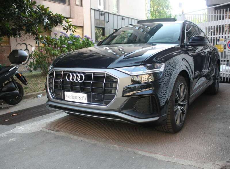 Usata Audi Q8 S-Line 286 CV (210 kW) 2021 Nero mythos met. SUV
