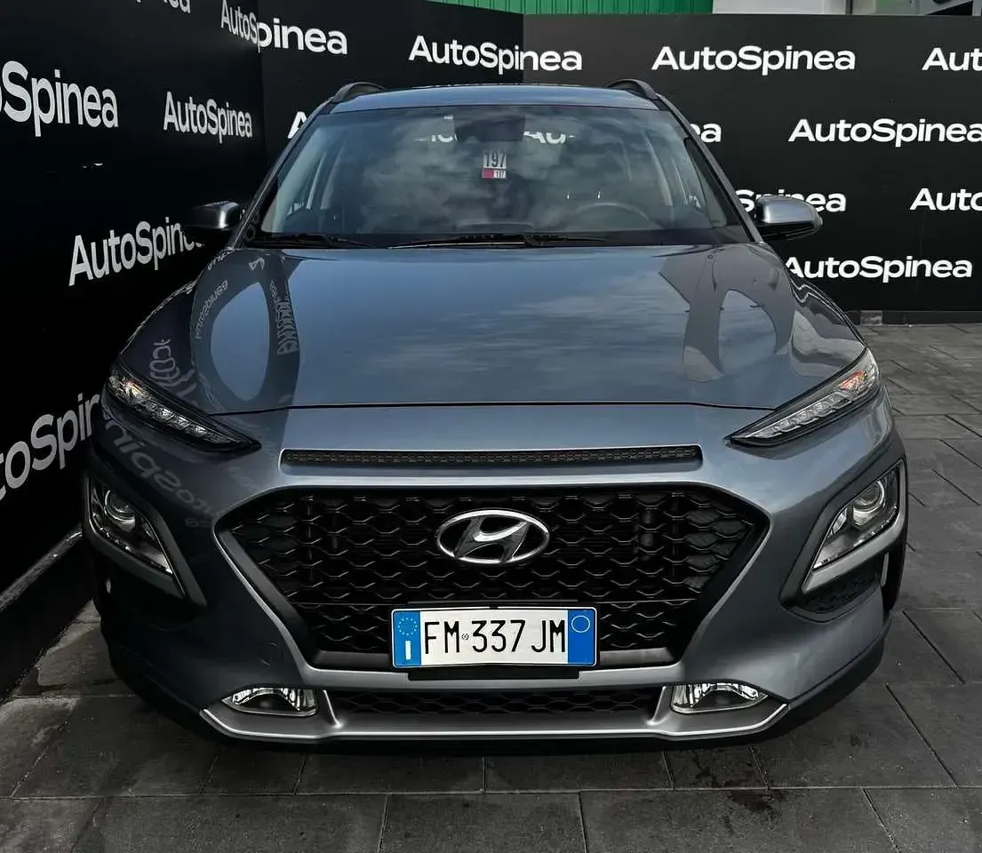 Usata Hyundai Kona Style 120 CV (88 kW) 2017 Grigio SUV
