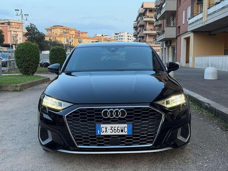 Usata Audi A3 Advanced Plus 150 CV (110 kW) 2020 Nero Berlina