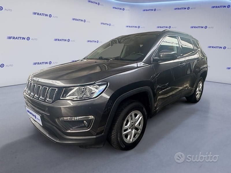 Usata Jeep Compass Longitude 140 CV (102 kW) 2019 Grigio scuro SUV