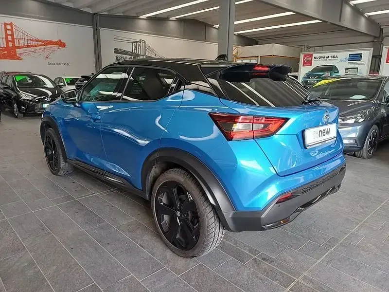 Usata Nissan Juke N-Connecta 114 CV (83 kW) 2022 Azzurro SUV