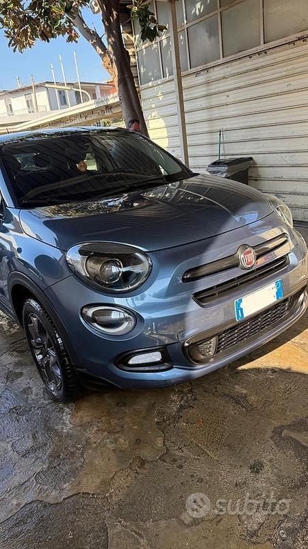 Usata Fiat 500X 120 CV (88 kW) 2018 Blu SUV
