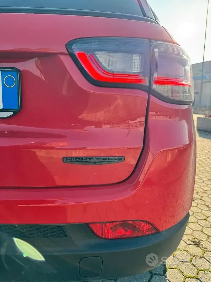 Usata Jeep Compass Night Eagle 131 CV (96 kW) 2023 Rosso SUV
