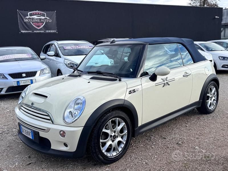 Usata Mini Cooper S Cabriolet 170 CV (125 kW) 2007 Bianco Cabrio