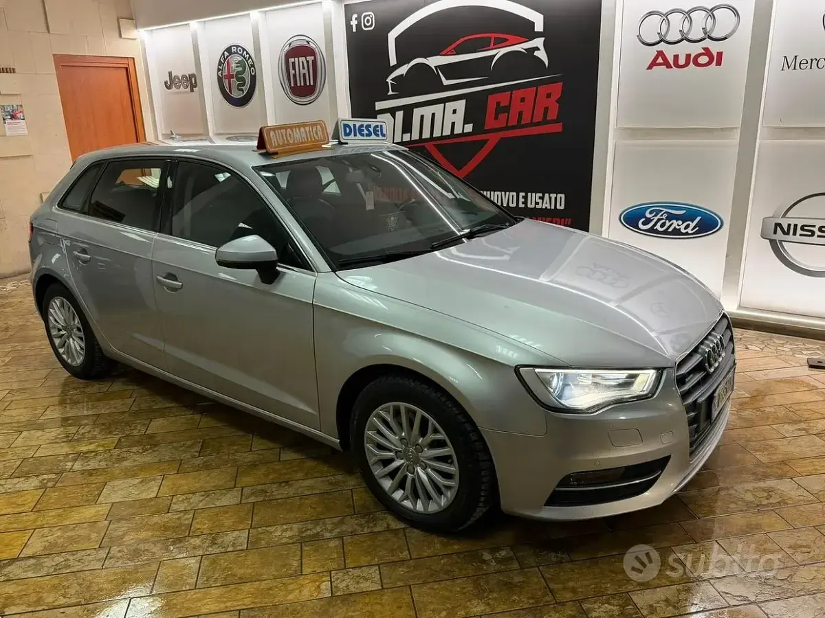 Usata Audi A3 Cabriolet 184 CV (135 kW) 2014 Grigio Cabrio