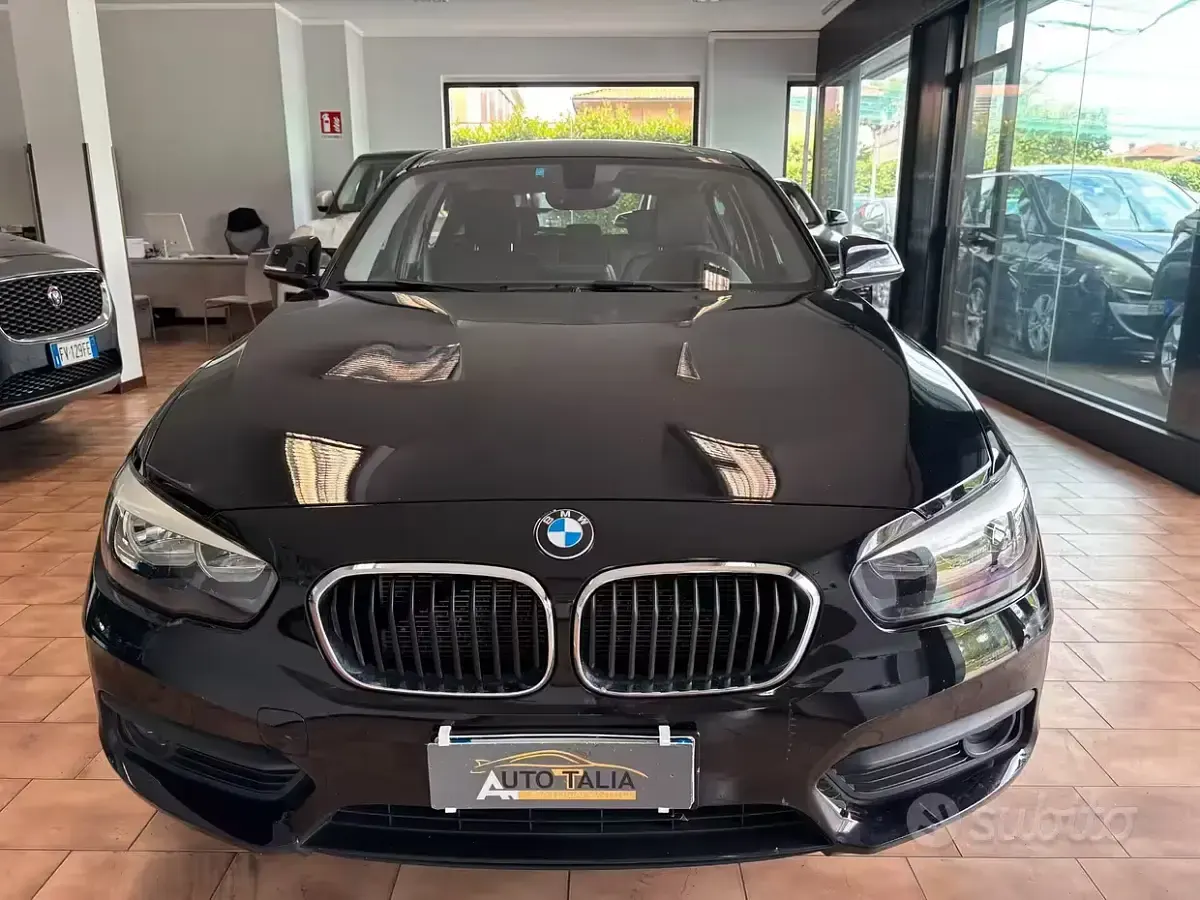 Usata BMW 114 Advantage 95 CV (69 kW) 2017 Nero Utilitaria