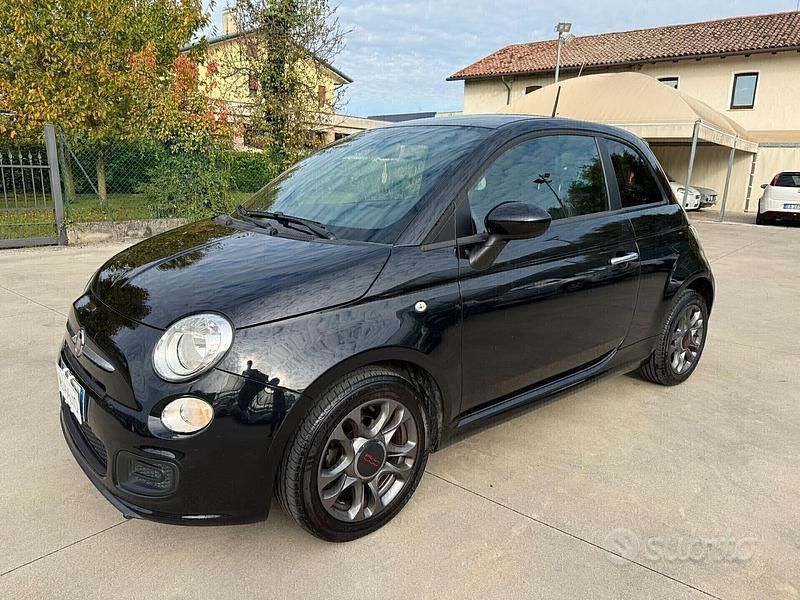 Usata Fiat 500 Sport 69 CV (50 kW) 2014 Nero Utilitaria