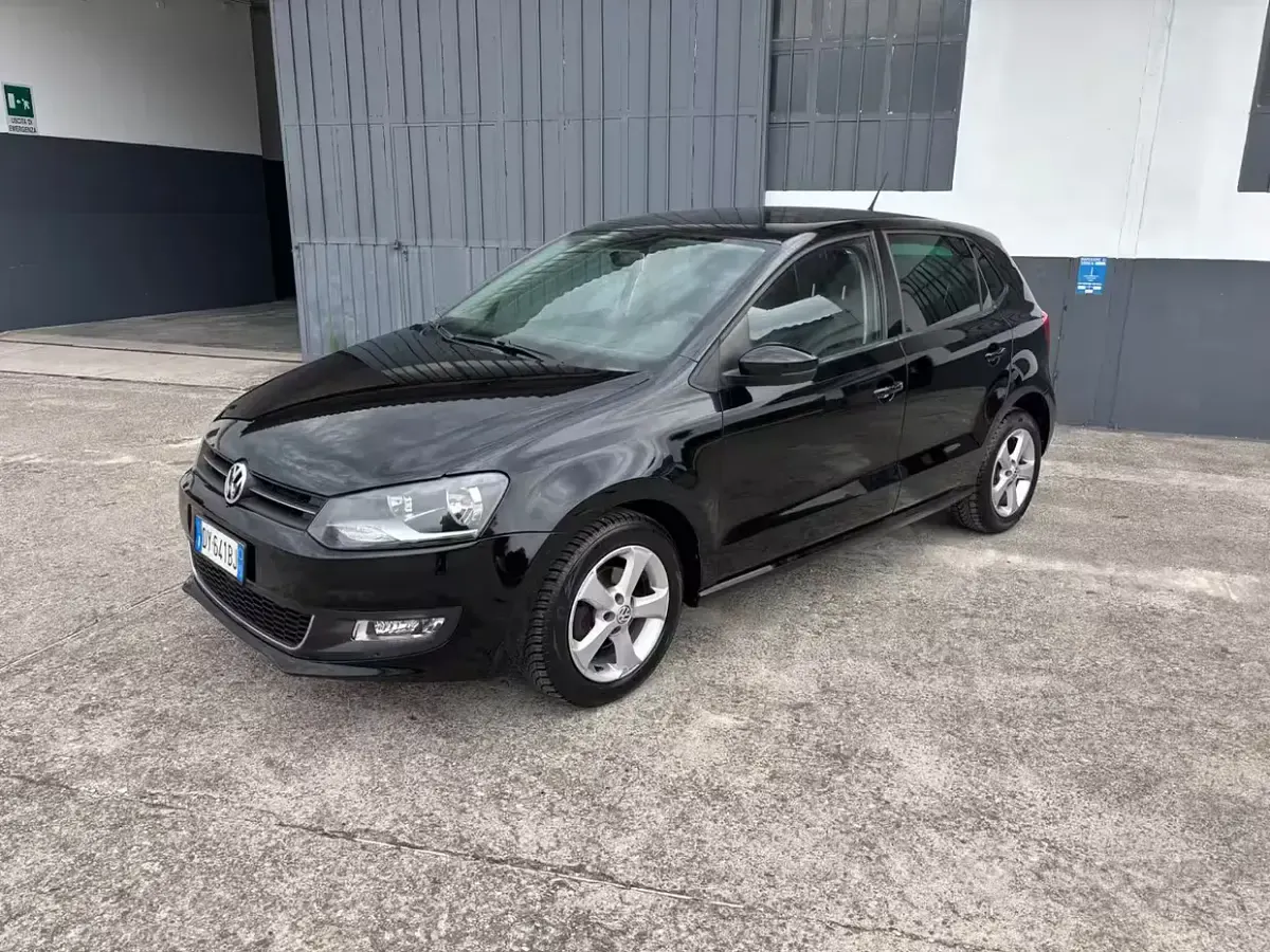 Usata VW Polo 85 CV (62 kW) 2009 Nero Utilitaria