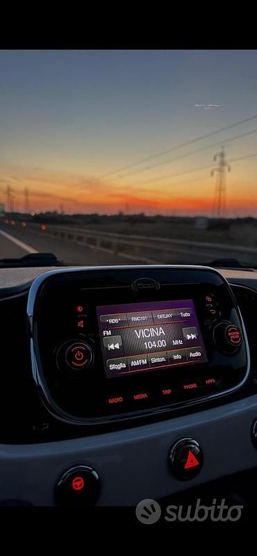 Usata Fiat 500 Lounge 2016 Bianco Berlina