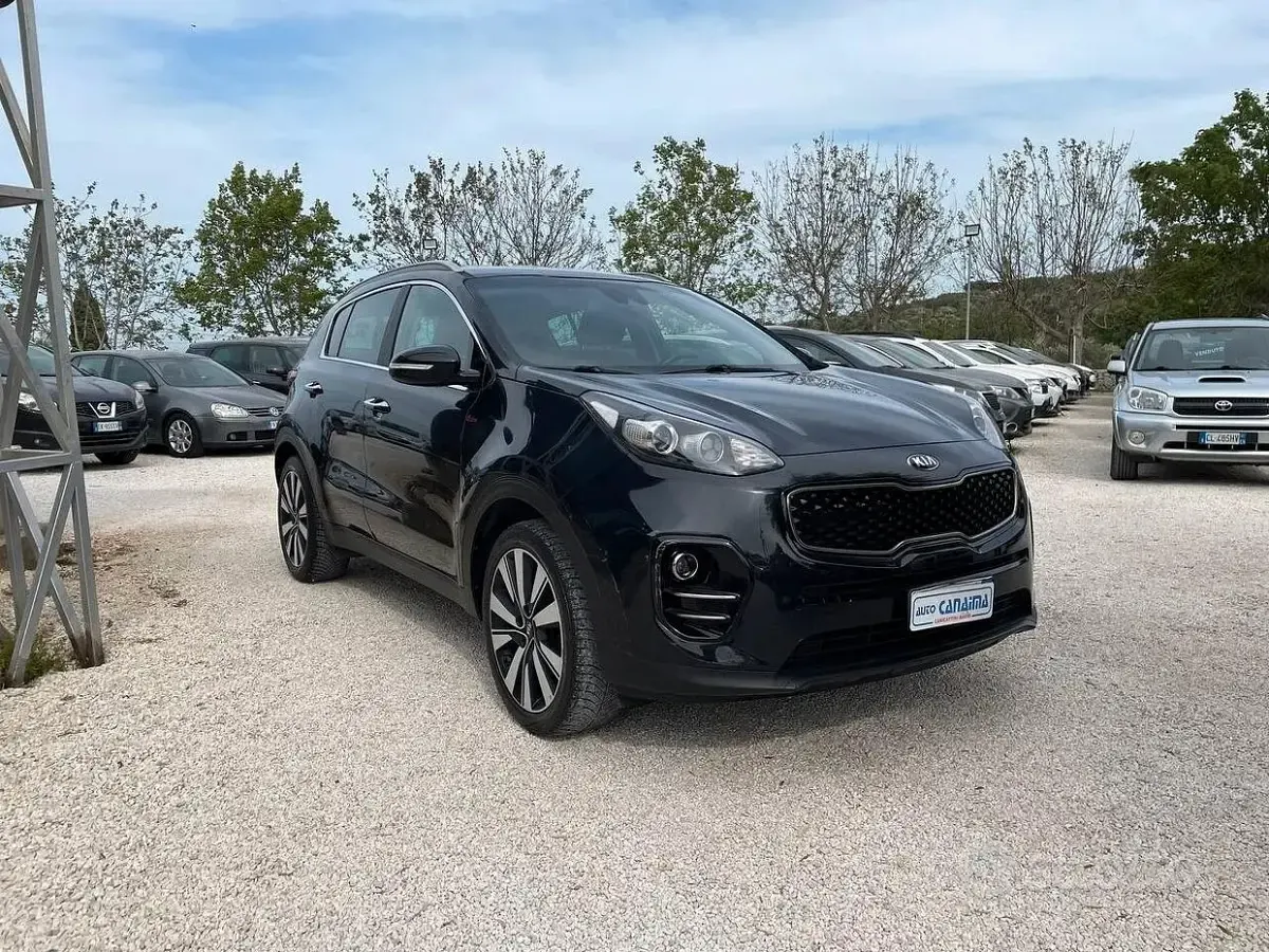 Usata Kia Sportage GT-Line 136 CV (100 kW) 2016 Nero SUV