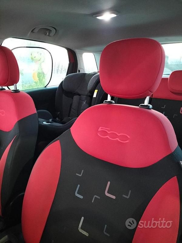 Usata Fiat 500L 105 CV (77 kW) 2016 Rosso Monovolume