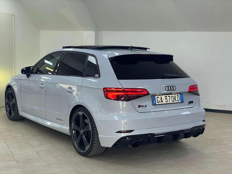 Usata Audi RS3 Ambiente 400 CV (294 kW) 2020 Bianco Berlina