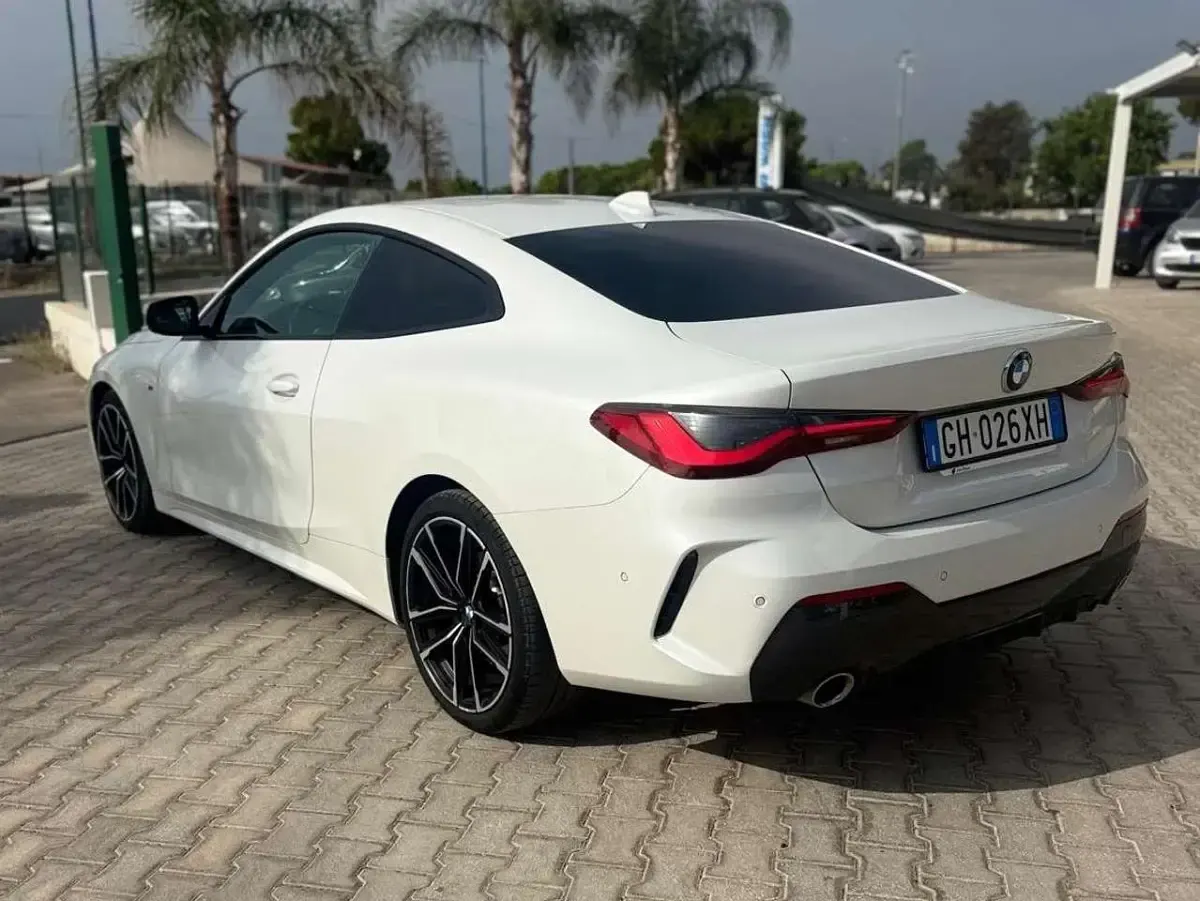 Usata BMW 420 M Sport 190 CV (139 kW) 2022 Bianco Coupé