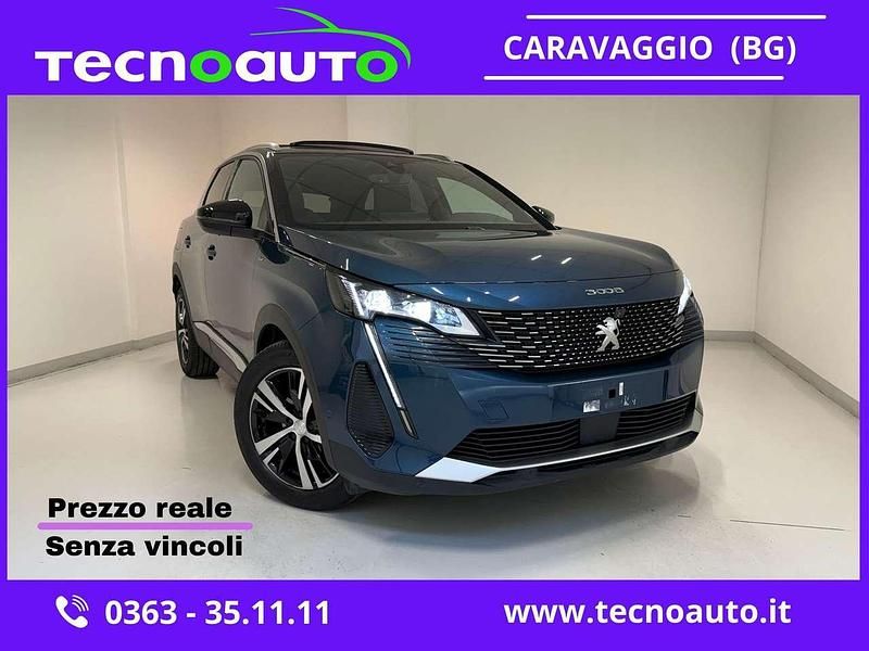 Blu Usata 2021 Peugeot 3008 GT SUV | 19.850 € (Buon prezzo) - Immagine 1/4