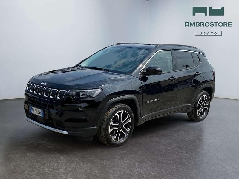 Nero Usata 2022 Jeep Compass Limited SUV | 24.900 € (Buon prezzo) - Immagine 1/4