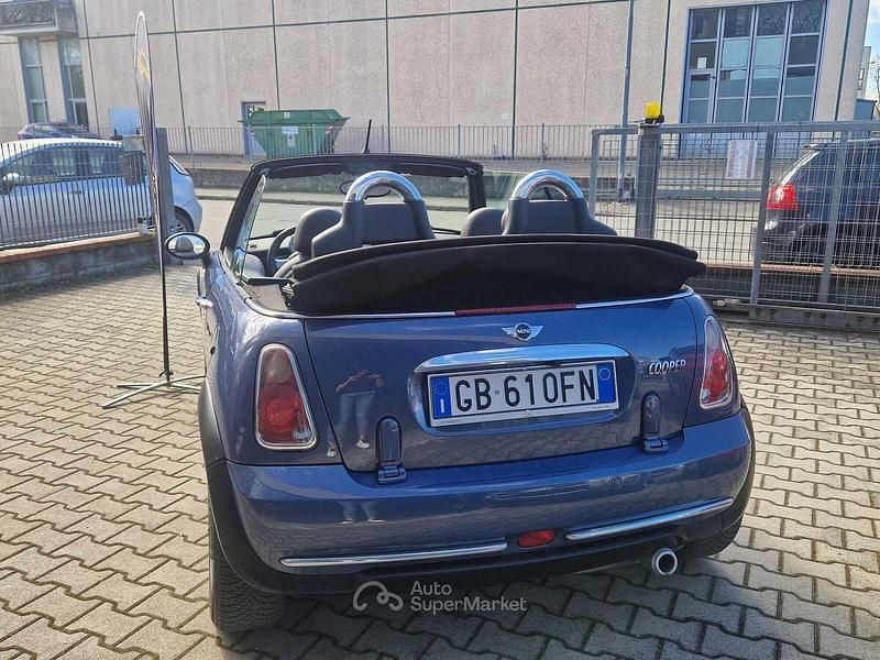 Usata Mini Cooper Cabriolet 116 CV (85 kW) 2006 Blu Cabrio