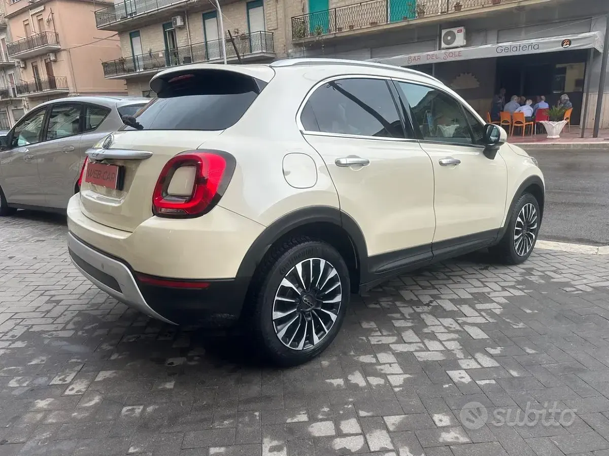 Usata Fiat 500X Cross 120 CV (88 kW) 2019 Bianco SUV