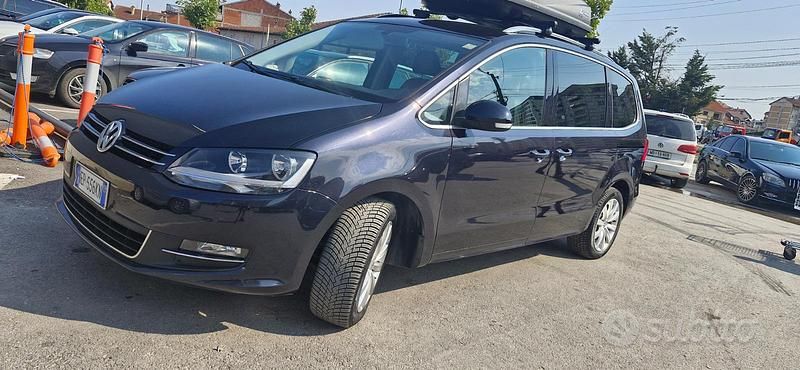 Usata VW Sharan 140 CV (102 kW) 2012 Nero Monovolume