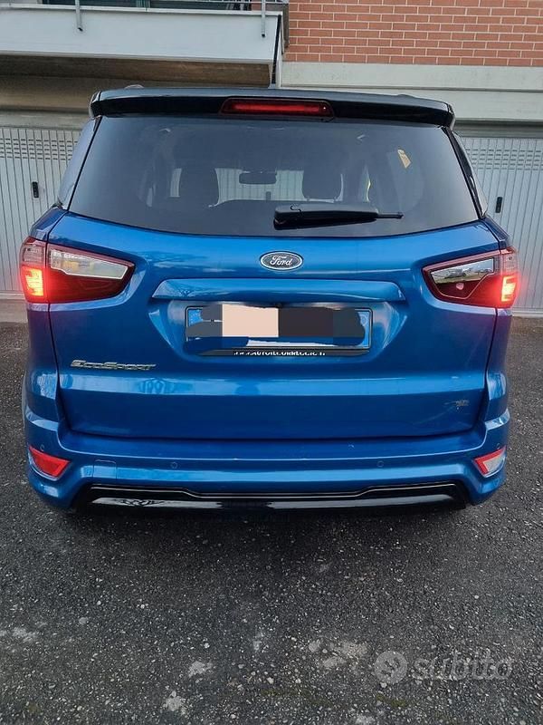 Usata Ford Ecosport 100 CV (73 kW) 2018 Blu SUV