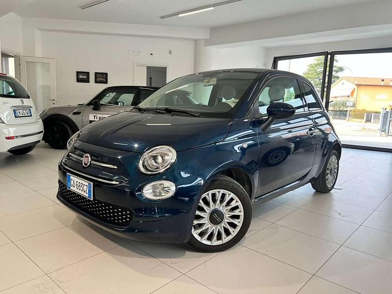 Usata Fiat 500 Lounge 69 CV (50 kW) 2020 Blu/azzurro Berlina