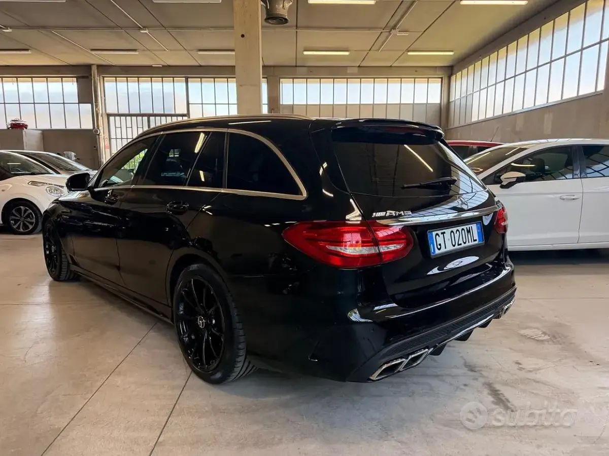 Usata Mercedes C63 AMG AMG 476 CV (350 kW) 2016 Nero Station wagon