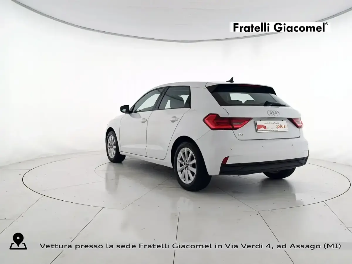 Usata Audi A1 Sportback Business 110 CV (80 kW) 2025 Bianco ghiacciaio metallizzato Utilitaria