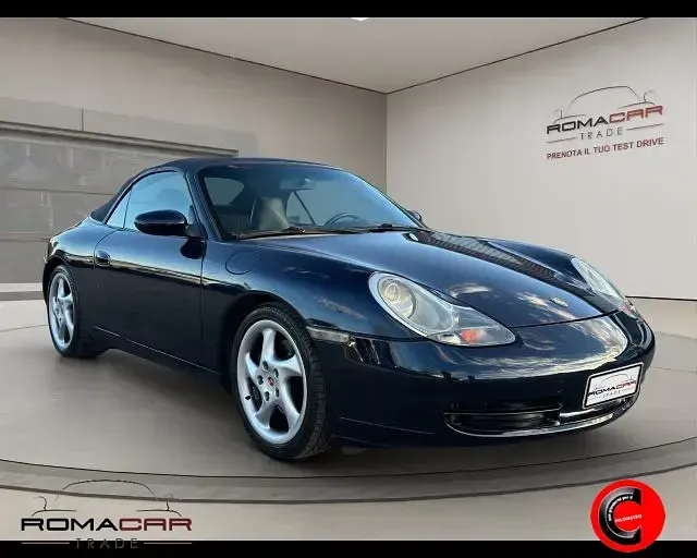 Usata Porsche 911 Carrera Cabriolet 300 CV (220 kW) 2000 Blu Cabrio