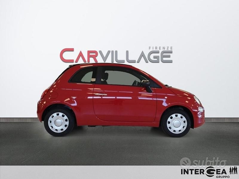 Usata Fiat 500C 70 CV (51 kW) 2024 Rosso Cabrio