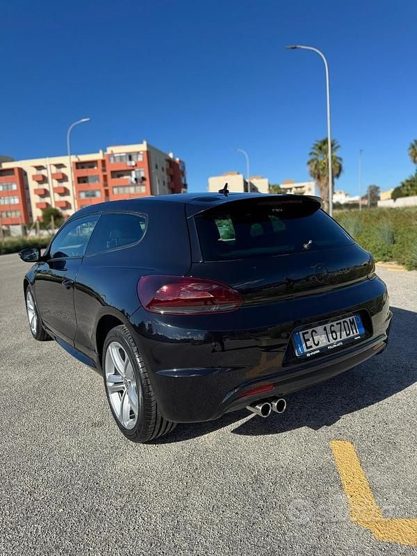 Usata VW Scirocco R-line 170 CV (125 kW) 2010 Nero Coupé