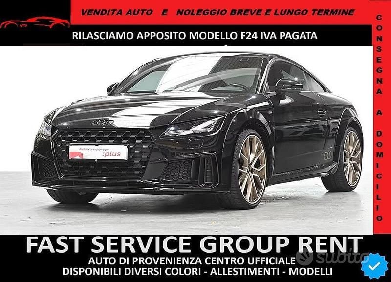 Usata Audi TT S-Line 197 CV (144 kW) 2022 Nero Coupé