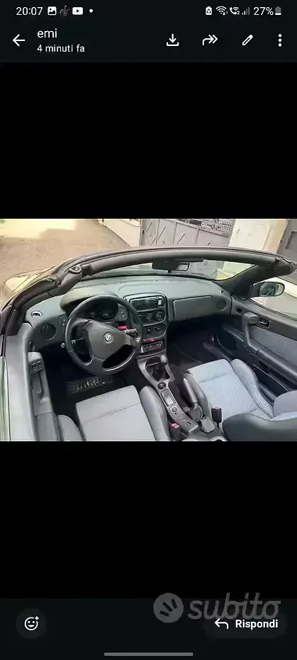 Usata Alfa Romeo GTV 150 CV (110 kW) 1996 Verde Coupé