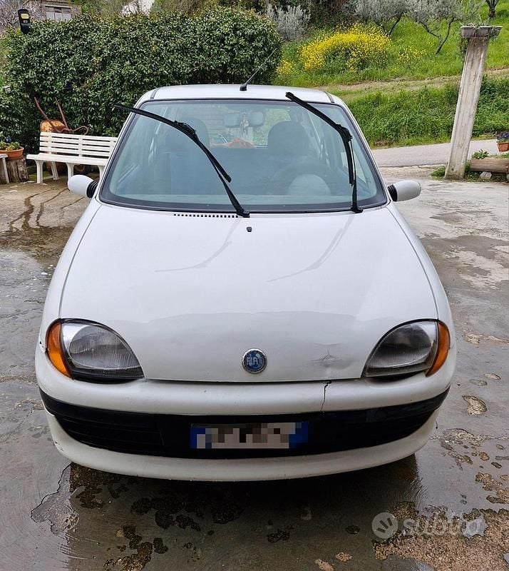 Usata Fiat Seicento 54 CV (39 kW) 2000 Bianco Utilitaria