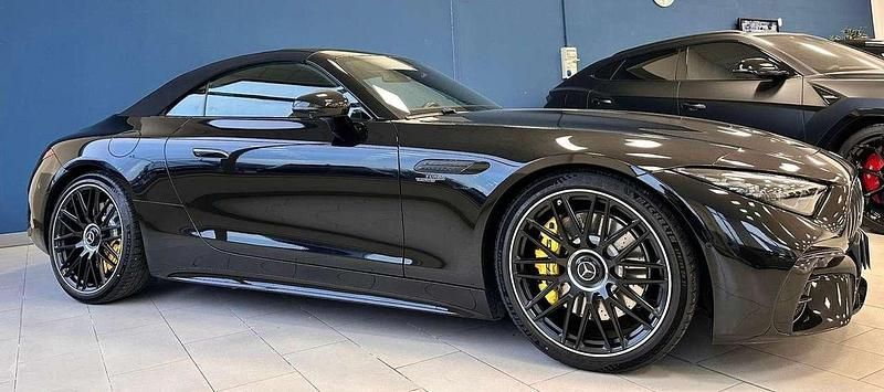 Usata Mercedes SL43 AMG Premium Plus 381 CV (280 kW) 2023 Nero Cabrio