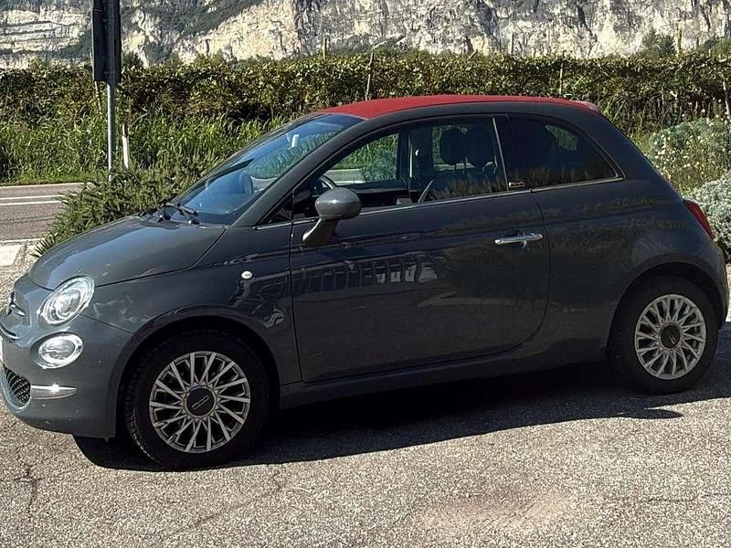 Usata Fiat 500C Lounge 69 CV (50 kW) 2018 Grigio Cabrio