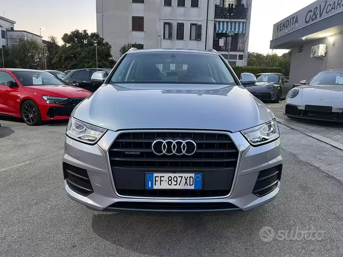 Usata Audi Q3 Ambiente 150 CV (110 kW) 2016 Grigio SUV