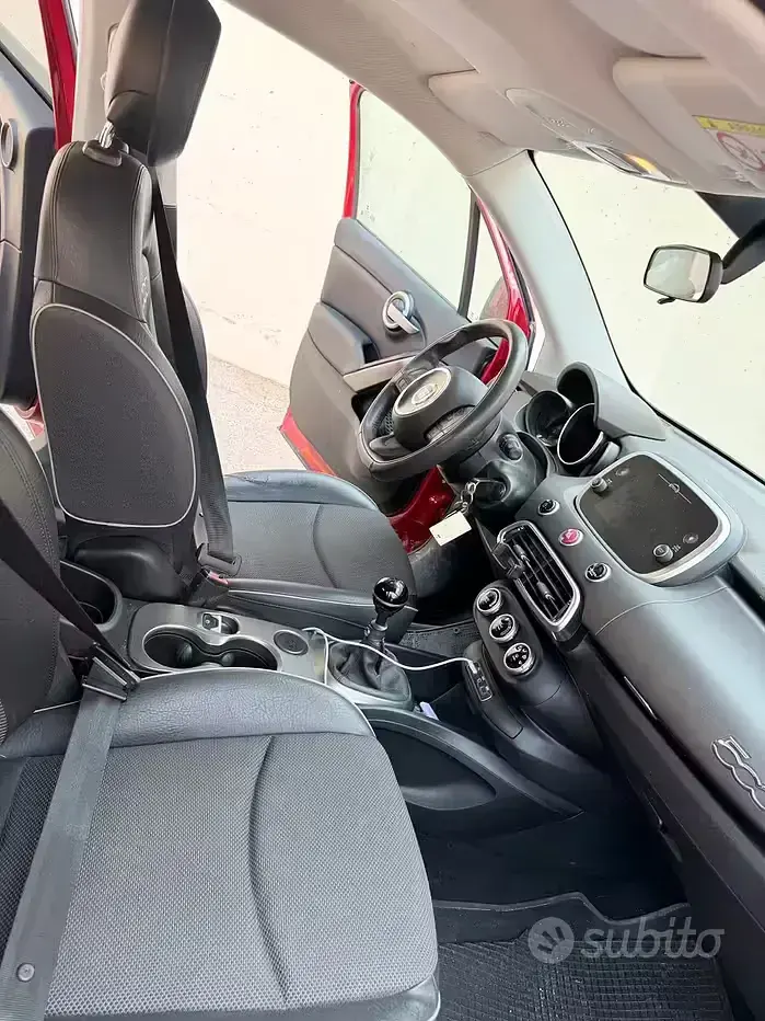 Usata Fiat 500 95 CV (69 kW) 2019 Rosso Station wagon